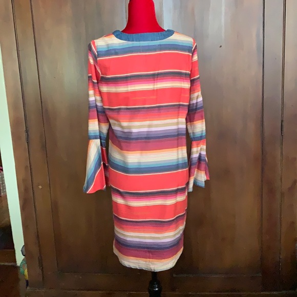 Tasha Polizzi Southwest Serape Print Shift Dress S - Picture 4 of 9